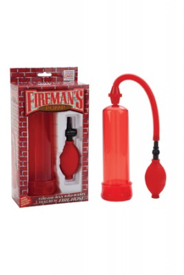 Вакуумная помпа Fireman&#039;s Pump красная Вакуумная помпа Fireman's Pump - классичеческий сексуальный тренажер для мужчин. Состоит из красной ...