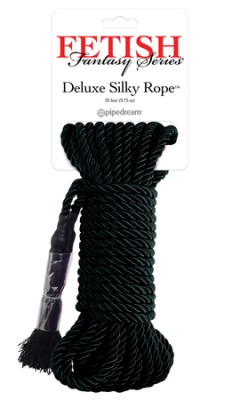 Deluxe Silky Rope веревка для фиксации черная 