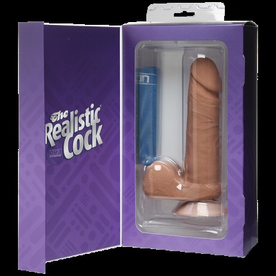 Фаллоимитатор реалистик мулат 6 UR3 Realistic Cock Vac-U-Lock 