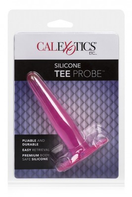 Анальная пробка SILICONE TEE PROBE PINK Silicone Tee Probes – анальная пробка из абсолютно гипоаллергенного силикона, который быстро принима...