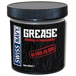 Swiss Navy Grease 16 oz Jar Крем для фистинга 473 мл. Крем Grease Swiss Navy – это лубрикант на масляной основе с безупречным скольжением и гладкостью. Кр...