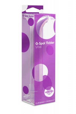 Стимулятор G фиолетовый G-SPOT TICKLER Вибратор для стимуляции точки G фиолетового цвета. Длина 16 см., диаметр 3см. Скромные размеры этого...