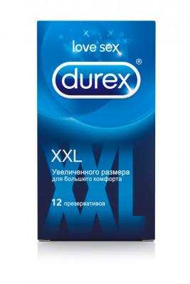 Презервативы Durex N12 XXL увеличенного размера 