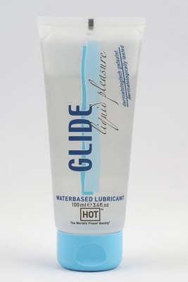 Glide вагинальная смазка на водной основе 100мл Лубриканты на водной основе Glide способствуют более легкому скольжению, смягчению и защите кожи при...