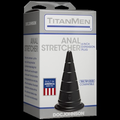 Анальная пробка серии TitanMen - Anal Stretcher 6 Plug 